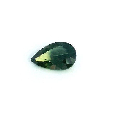 0.76 ct Pear Green Natural Sapphire
