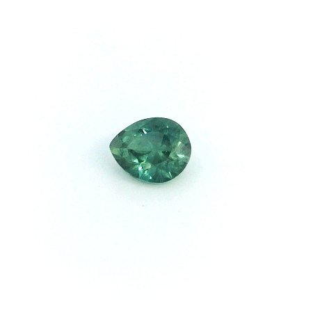 0.53 ct Pear Green Natural Sapphire