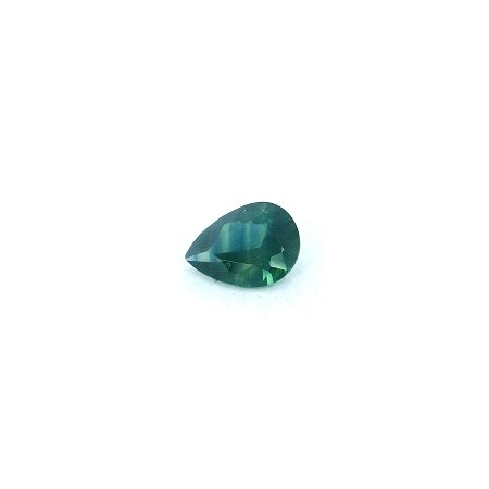0.55 ct Pear Green Natural Sapphire