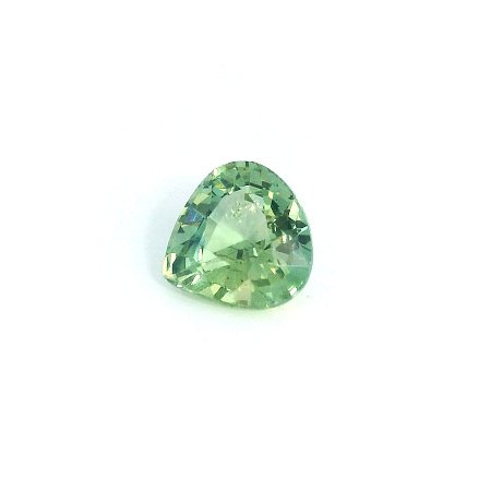 1.11 ct Pear Green Natural Sapphire