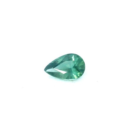 1.04 ct Pear Green Natural Sapphire