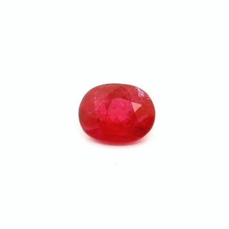 2.21 ct Oval Red Natural Ruby