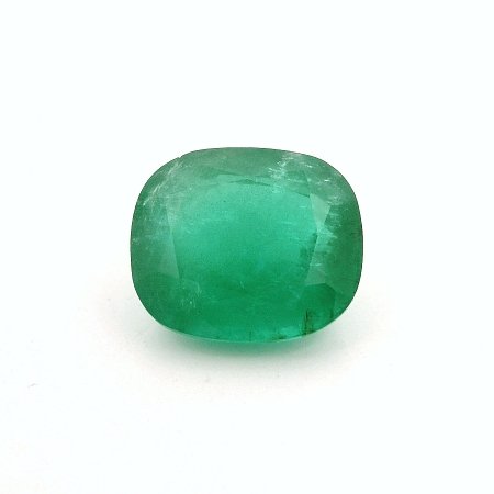 8.27 ct Cushion Green Natural Emerald