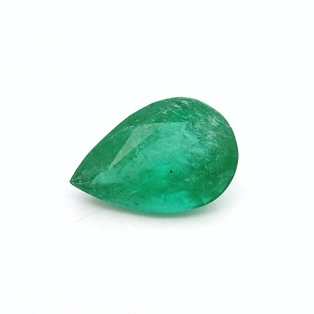 4.30 ct Pear Green Natural Emerald