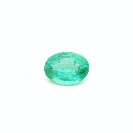 1.58 ct Oval Green Natural Emerald