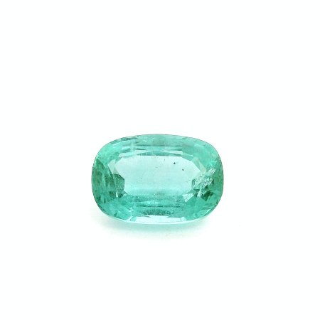 3.34 ct Cushion Green Natural Emerald