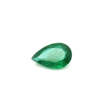 1.72 ct Pear Green Natural Emerald