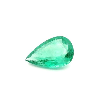 3.26 ct Pear Green Natural Emerald