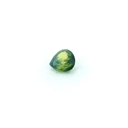 0.39 ct Pear Green Natural Sapphire