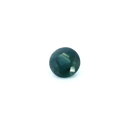 0.75 ct Round Blue Natural Sapphire
