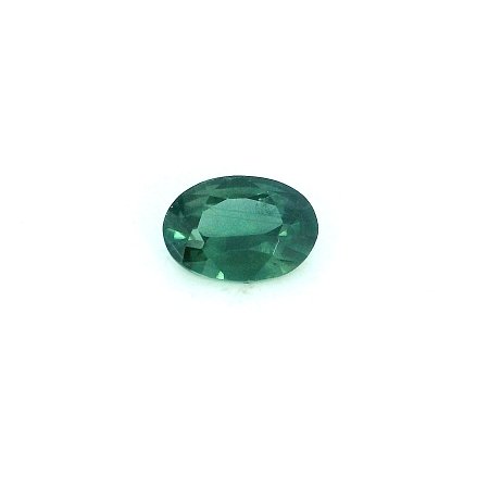 0.61 ct Oval Green Natural Sapphire