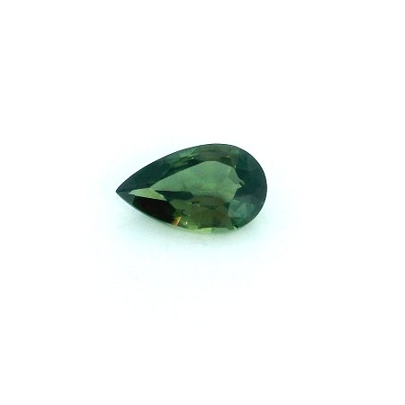 0.69 ct Pear Green Natural Sapphire