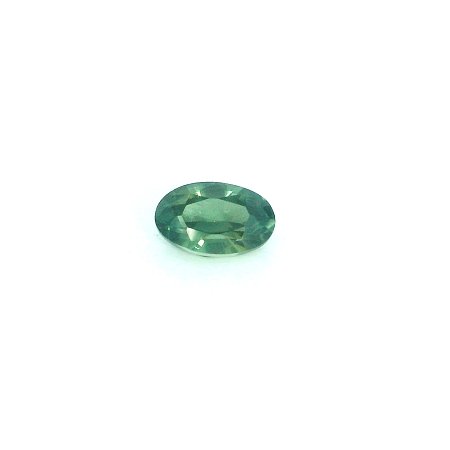 0.39 ct Oval Green Natural Sapphire