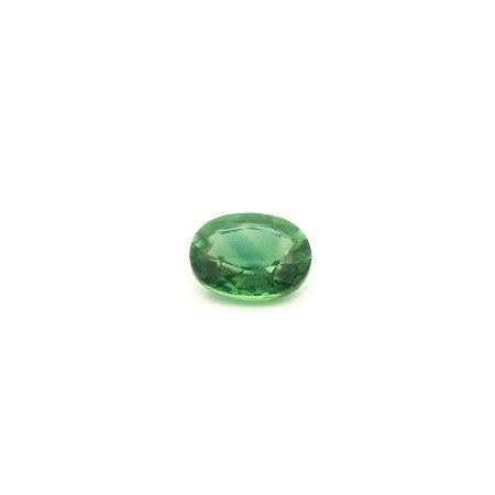 0.79 ct Oval Green Natural Sapphire
