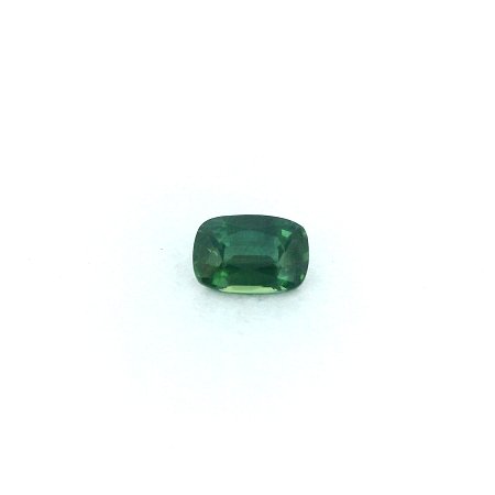 0.66 ct Cushion Green Natural Sapphire