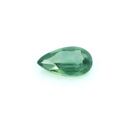 0.75 ct Pear Green Natural Sapphire