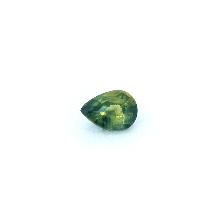 0.80 ct Pear Green Natural Sapphire