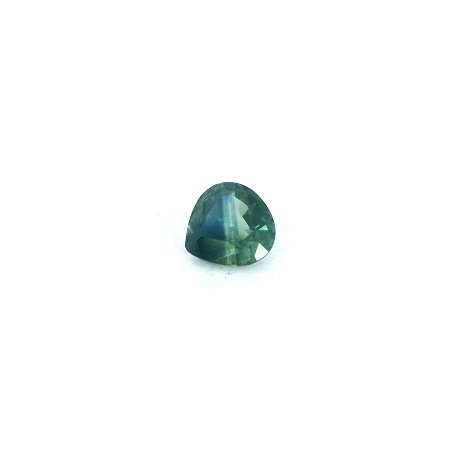 0.54 ct Pear Green Natural Sapphire