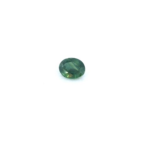 0.46 ct Oval Green Natural Sapphire