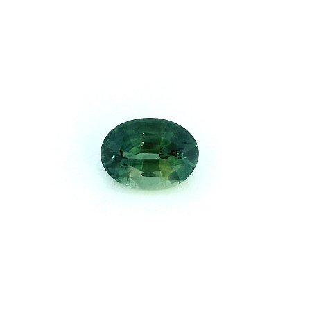 0.84 ct Oval Green Natural Sapphire