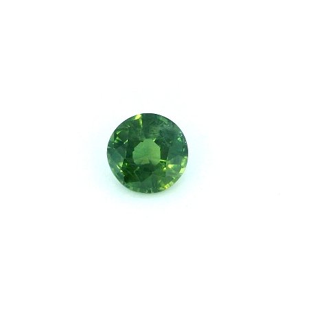 1.02 ct Round Green Natural Sapphire