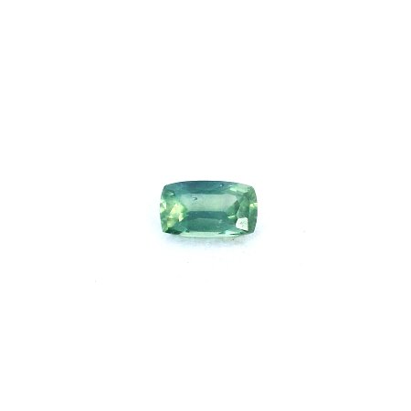 0.64 ct Cushion Green Natural Sapphire