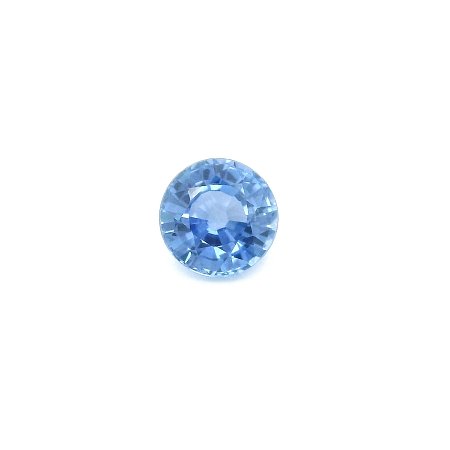0.70 ct Round Blue Natural Sapphire