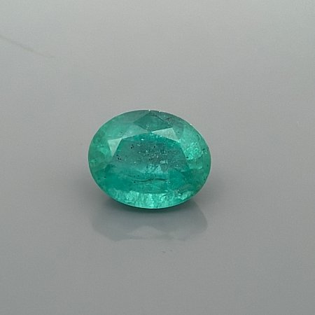 5.20 ct Oval Green Natural Emerald