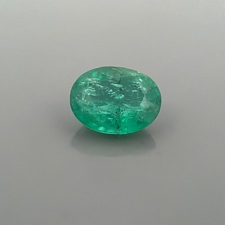 4.91 ct Oval Green Natural Emerald