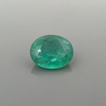 4.90 ct Oval Green Natural Emerald