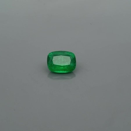 1.33 ct Cushion Green Natural Emerald