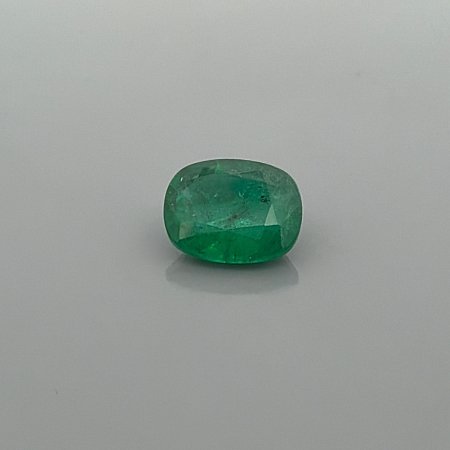 2.52 ct Cushion Green Natural Emerald