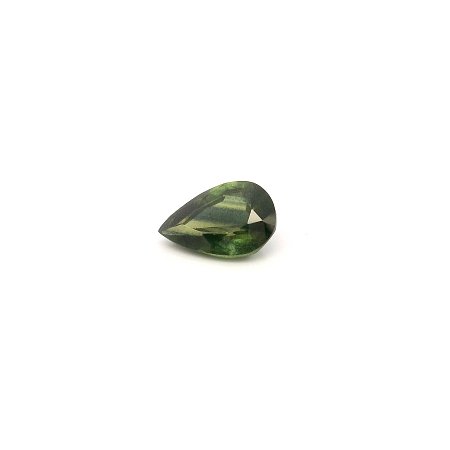 0.42 ct Pear Green Natural Sapphire