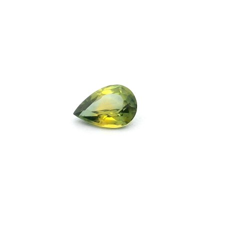 0.58 ct Pear Green Natural Sapphire