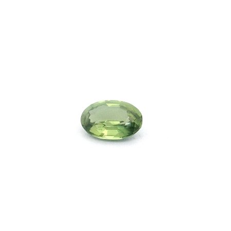 0.52 ct Oval Green Natural Sapphire