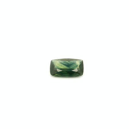 0.58 ct Cushion Green Natural Sapphire