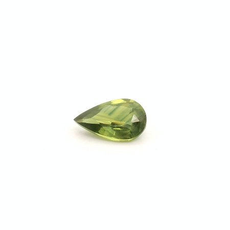 0.62 ct Pear Green Natural Sapphire