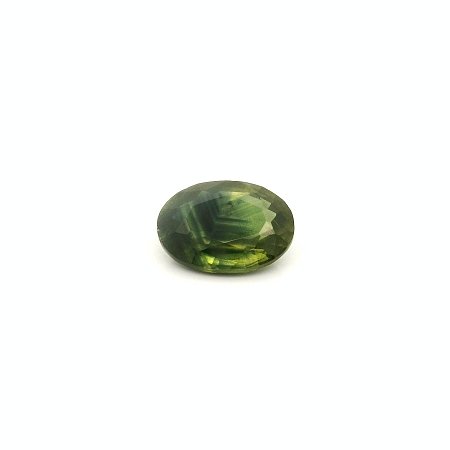 0.88 ct Oval Green Natural Sapphire