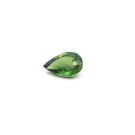0.68 ct Pear Green Natural Sapphire
