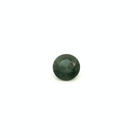 0.43 ct Round Green Natural Sapphire