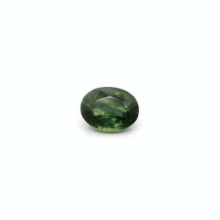 0.73 ct Oval Green Natural Sapphire