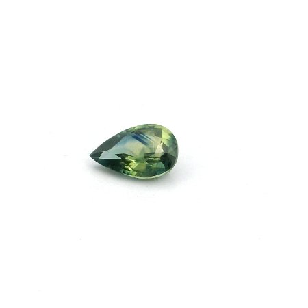 0.82 ct Pear Green Natural Sapphire