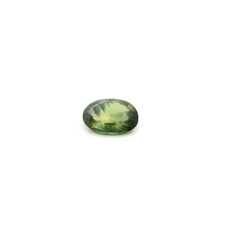 0.41 ct Oval Green Natural Sapphire