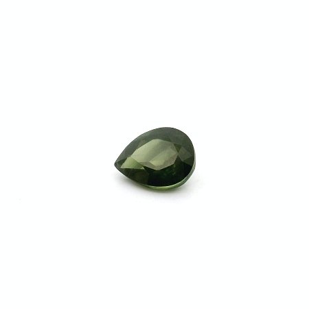 0.76 ct Pear Green Natural Sapphire