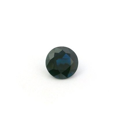 1.96 ct Round Blue Natural Sapphire