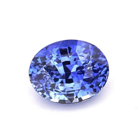 2.18 ct Oval Blue Natural Sapphire