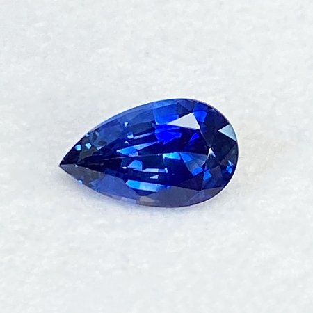 1.90 ct Pear Blue Natural Sapphire