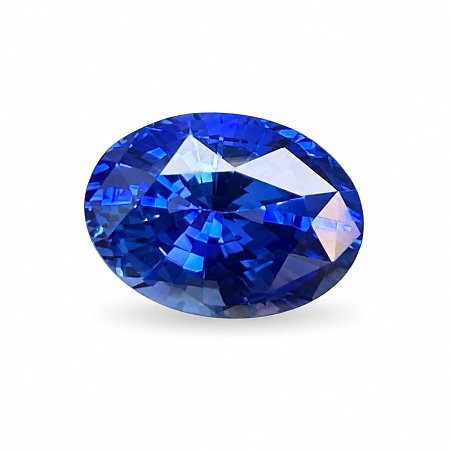 3.85 ct Oval Blue Natural Sapphire