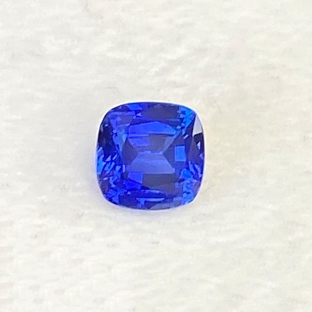 1.10 ct Cushion Blue Natural Sapphire