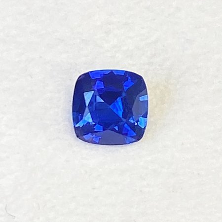0.78 ct Cushion Blue Natural Sapphire